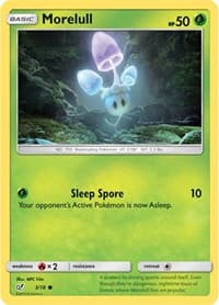 Morelull (Holo Common) - Detective Pikachu - Pokemon card