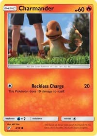 Charmander (Holo Common) - Detective Pikachu - Pokemon card