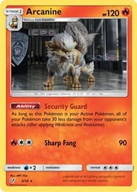 Arcanine - Detective Pikachu - Pokemon card