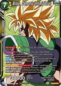 Broly, Demonic Intimidation (Broly Pack Vol. 3) - Promotion Cards - Dragon Ball Super: Masters card