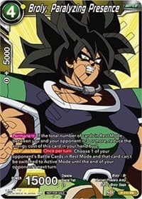 Broly, Paralyzing Presence (Broly Pack Vol. 3) - Promotion Cards - Dragon Ball Super: Masters card