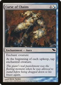 Curse of Chains - Shadowmoor - Magic: The Gathering card