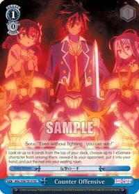 Counter Offensive - No Game No Life - Weiss Schwarz card
