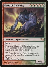 Deus of Calamity - Shadowmoor - Magic: The Gathering card