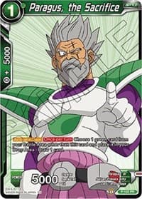Paragus, the Sacrifice - Promotion Cards - Dragon Ball Super: Masters card