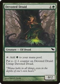 Devoted Druid - Shadowmoor - Magic: The Gathering card