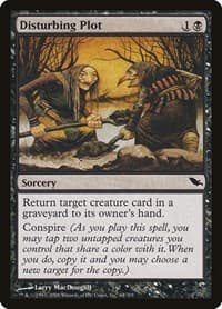 Disturbing Plot - Shadowmoor - Magic: The Gathering card