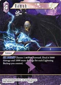 Ramuh EX - Opus VIII - Final Fantasy TCG card