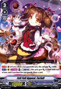 Full Full Appeal, Farlull - V-TD08: Schokolade Melody - Cardfight Vanguard card