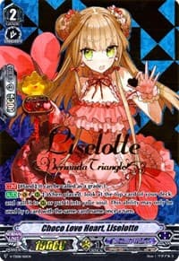 Choco Love Heart, Liselotte (SP) - V-TD08/S01EN - V-TD08: Schokolade Melody - Cardfight Vanguard card