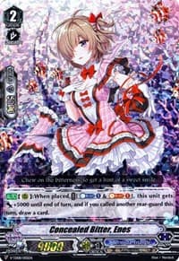 Concealed Bitter, Enes (RRR Foil) - V-TD08: Schokolade Melody - Cardfight Vanguard card
