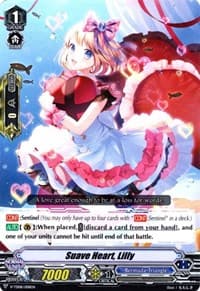 Suave Heart, Lilly - V-TD08: Schokolade Melody - Cardfight Vanguard card