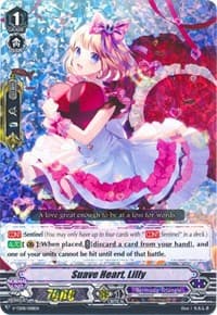 Suave Heart, Lilly (RRR Foil) - V-TD08: Schokolade Melody - Cardfight Vanguard card