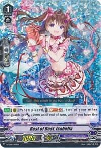 Best of Best, Isabella (RRR Foil) - V-TD08: Schokolade Melody - Cardfight Vanguard card