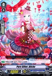 Pure Gifter, Aliche - V-TD08: Schokolade Melody - Cardfight Vanguard card