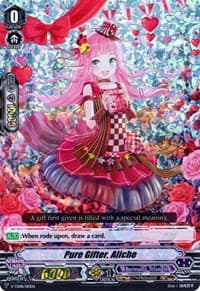 Pure Gifter, Aliche (RRR Foil) - V-TD08: Schokolade Melody - Cardfight Vanguard card