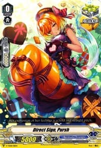 Direct Sign, Pursh - V-TD08: Schokolade Melody - Cardfight Vanguard card
