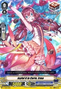 Joyful a la Carte, Irma - V-TD08: Schokolade Melody - Cardfight Vanguard card