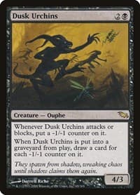 Dusk Urchins - Shadowmoor - Magic: The Gathering card