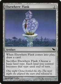 Elsewhere Flask - Shadowmoor - Magic: The Gathering card