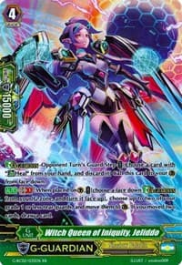 Witch Queen of Iniquity, Jeliddo - G-RC02: Revival Collection - Cardfight Vanguard card