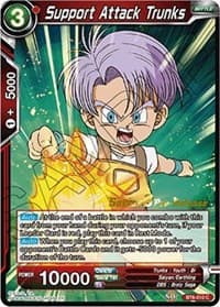 Support Attack Trunks - Destroyer Kings Pre-Release Cards - Dragon Ball Super: Masters card