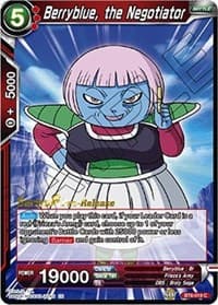 Berryblue, the Negotiator - Destroyer Kings Pre-Release Cards - Dragon Ball Super: Masters card