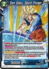 Son Goku, Spirit Forger - Destroyer Kings Pre-Release Cards - Dragon Ball Super: Masters card