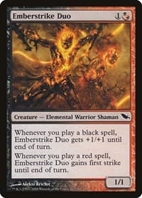 Emberstrike Duo - Shadowmoor - Magic: The Gathering card