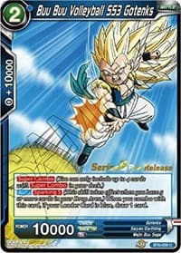 Buu Buu Volleyball SS3 Gotenks - Destroyer Kings Pre-Release Cards - Dragon Ball Super: Masters card