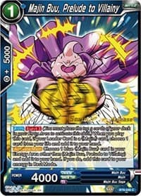 Majin Buu, Prelude to Villainy - Destroyer Kings Pre-Release Cards - Dragon Ball Super: Masters card