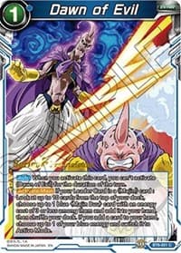 Dawn of Evil - Destroyer Kings Pre-Release Cards - Dragon Ball Super: Masters card