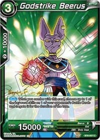 Godstrike Beerus - Destroyer Kings Pre-Release Cards - Dragon Ball Super: Masters card