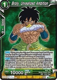 Broly, Unrealized Ambition - Destroyer Kings Pre-Release Cards - Dragon Ball Super: Masters card