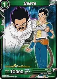 Beets - Destroyer Kings Pre-Release Cards - Dragon Ball Super: Masters card