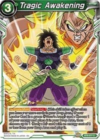 Tragic Awakening - Destroyer Kings Pre-Release Cards - Dragon Ball Super: Masters card
