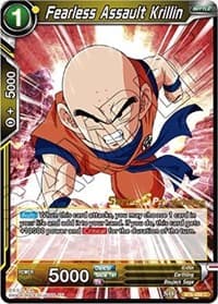 Fearless Assault Krillin - Destroyer Kings Pre-Release Cards - Dragon Ball Super: Masters card