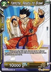 Yamcha, Ready to Brawl - Destroyer Kings Pre-Release Cards - Dragon Ball Super: Masters card