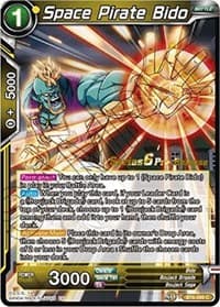 Space Pirate Bido - Destroyer Kings Pre-Release Cards - Dragon Ball Super: Masters card