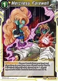 Merciless Farewell - Destroyer Kings Pre-Release Cards - Dragon Ball Super: Masters card