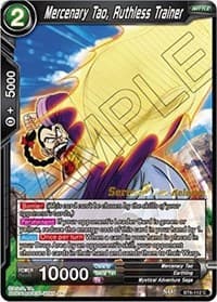 Mercenary Tao, Ruthless Trainer - Destroyer Kings Pre-Release Cards - Dragon Ball Super: Masters card
