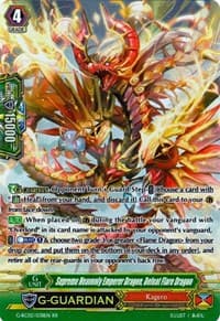 Supreme Heavenly Emperor Dragon, Defeat Flare Dragon - G-RC02: Revival Collection - Cardfight Vanguard card