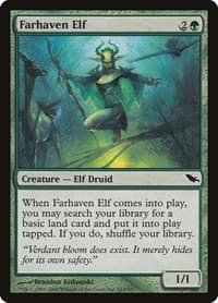 Farhaven Elf - Shadowmoor - Magic: The Gathering card