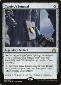 Tamiyo's Journal (Entry 546) - Shadows over Innistrad - Magic: The Gathering card