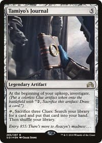 Tamiyo's Journal (Entry 855) - Shadows over Innistrad - Magic: The Gathering card
