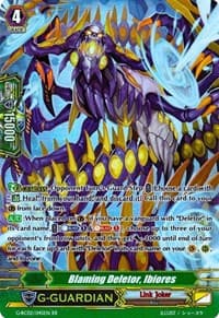 Blaming Deletor, Ibiores - G-RC02: Revival Collection - Cardfight Vanguard card