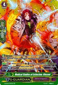 Medical Studies of Extinction, Vincent - G-RC02: Revival Collection - Cardfight Vanguard card