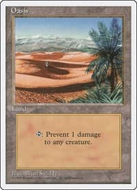 Oasis - Fourth Edition - Magic: The Gathering card