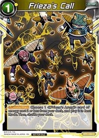 Frieza's Call (Event Pack 3 - 2019) - Promotion Cards - Dragon Ball Super: Masters card