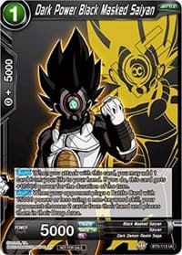 Dark Power Black Masked Saiyan (Event Pack 3 - 2019) - Promotion Cards - Dragon Ball Super: Masters card